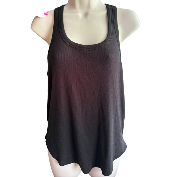New ▶️ Alala ◀️ Black Halter Tank Pima Cotton Blend. MSRP $65 - Picture 1 of 10